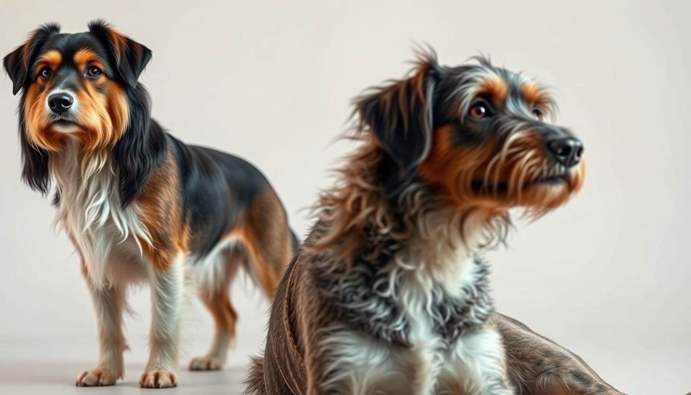 Differences between mongrels and purebred dogs