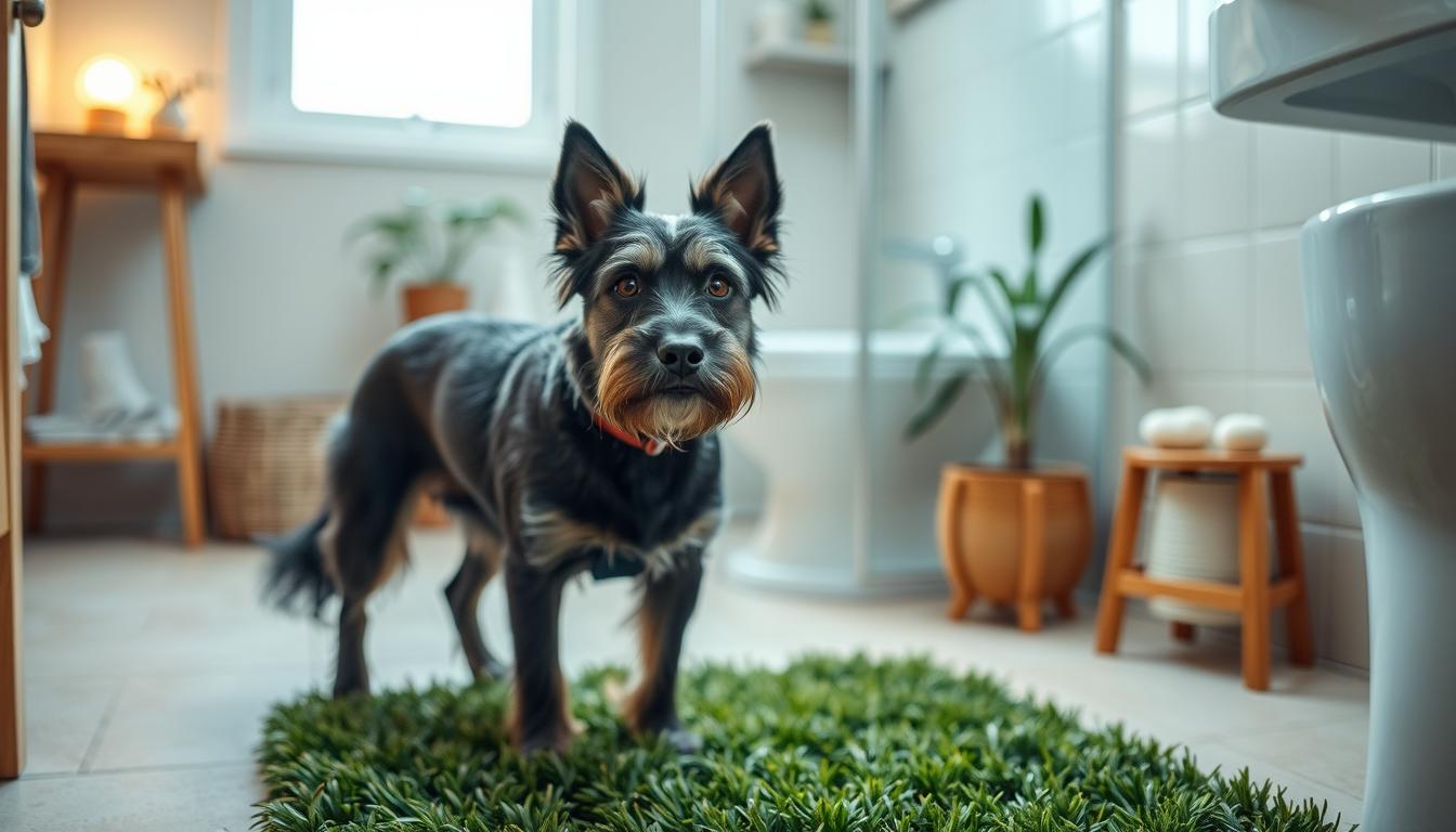 How to teach your dog to go to the bathroom in its place