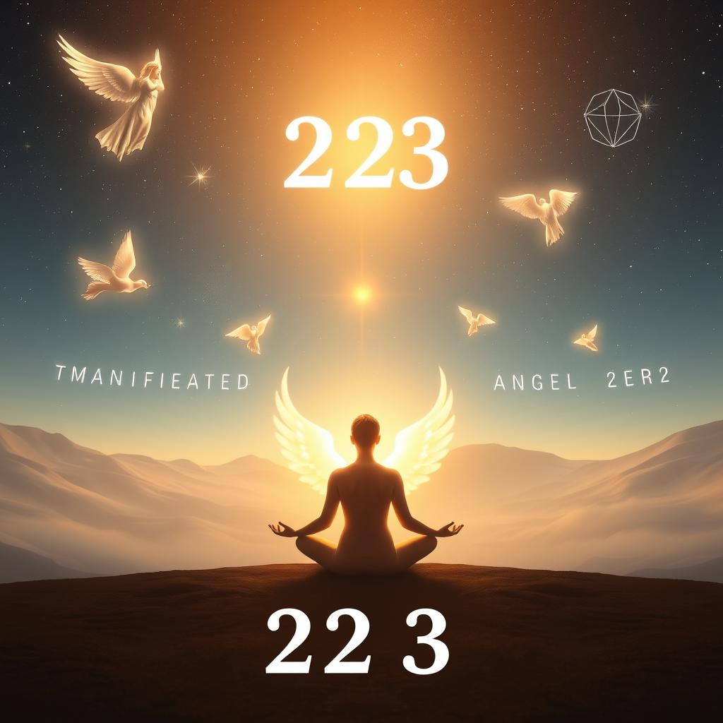 how to manifest with 223 angel number