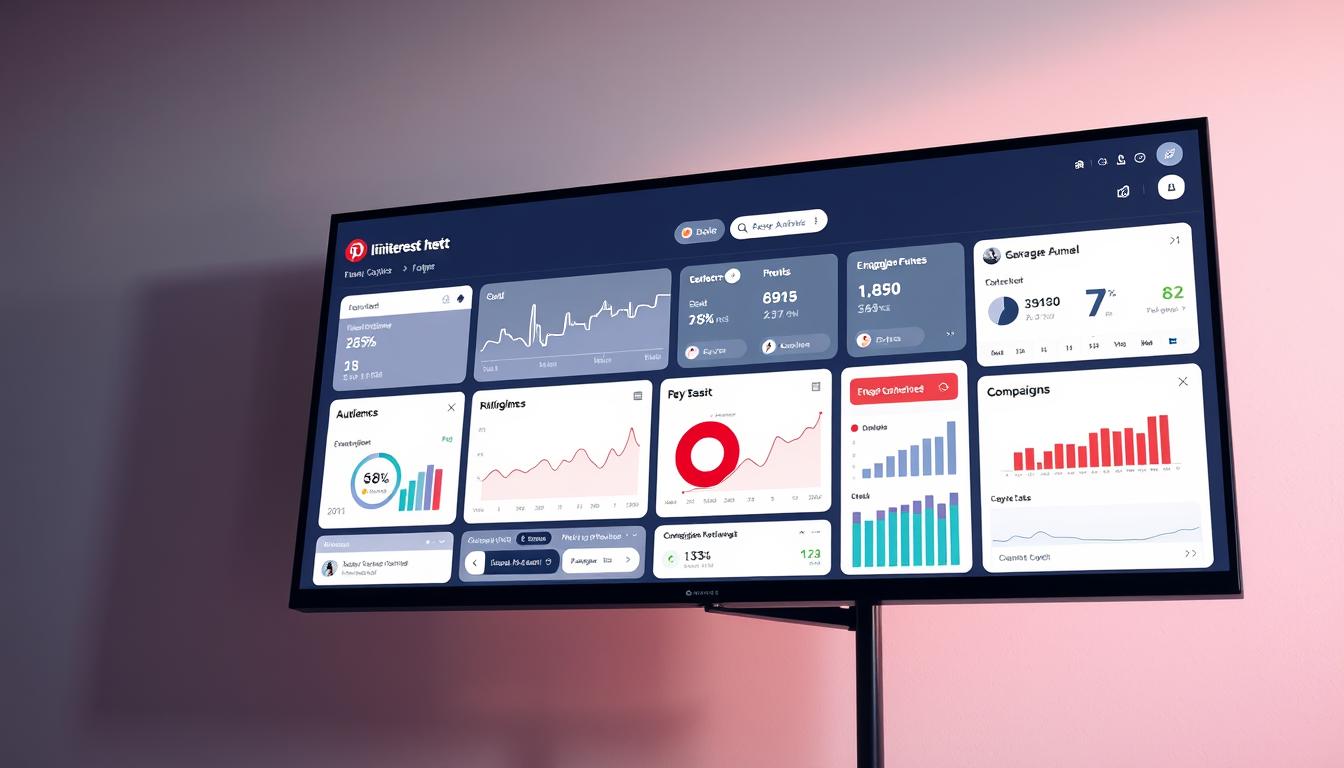 Pinterest analytics dashboard