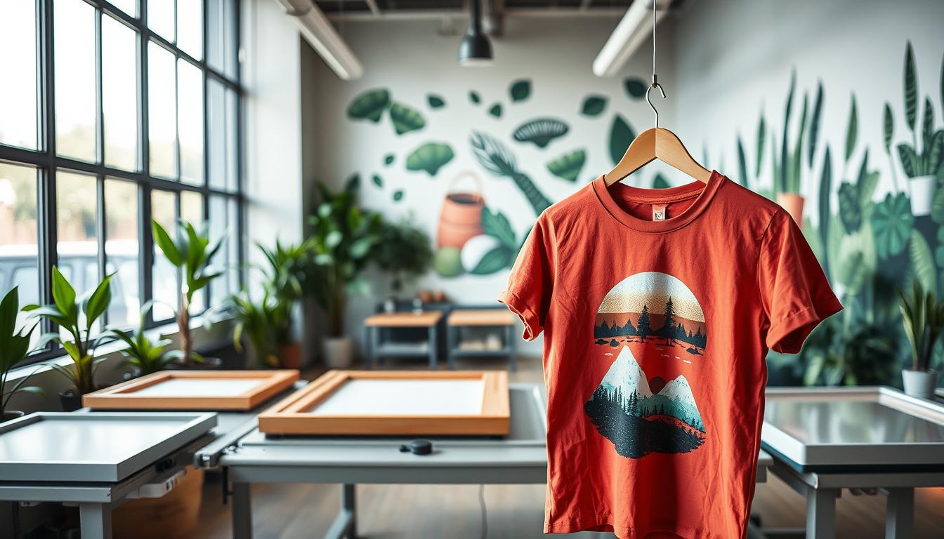 eco-friendly custom shirt printing