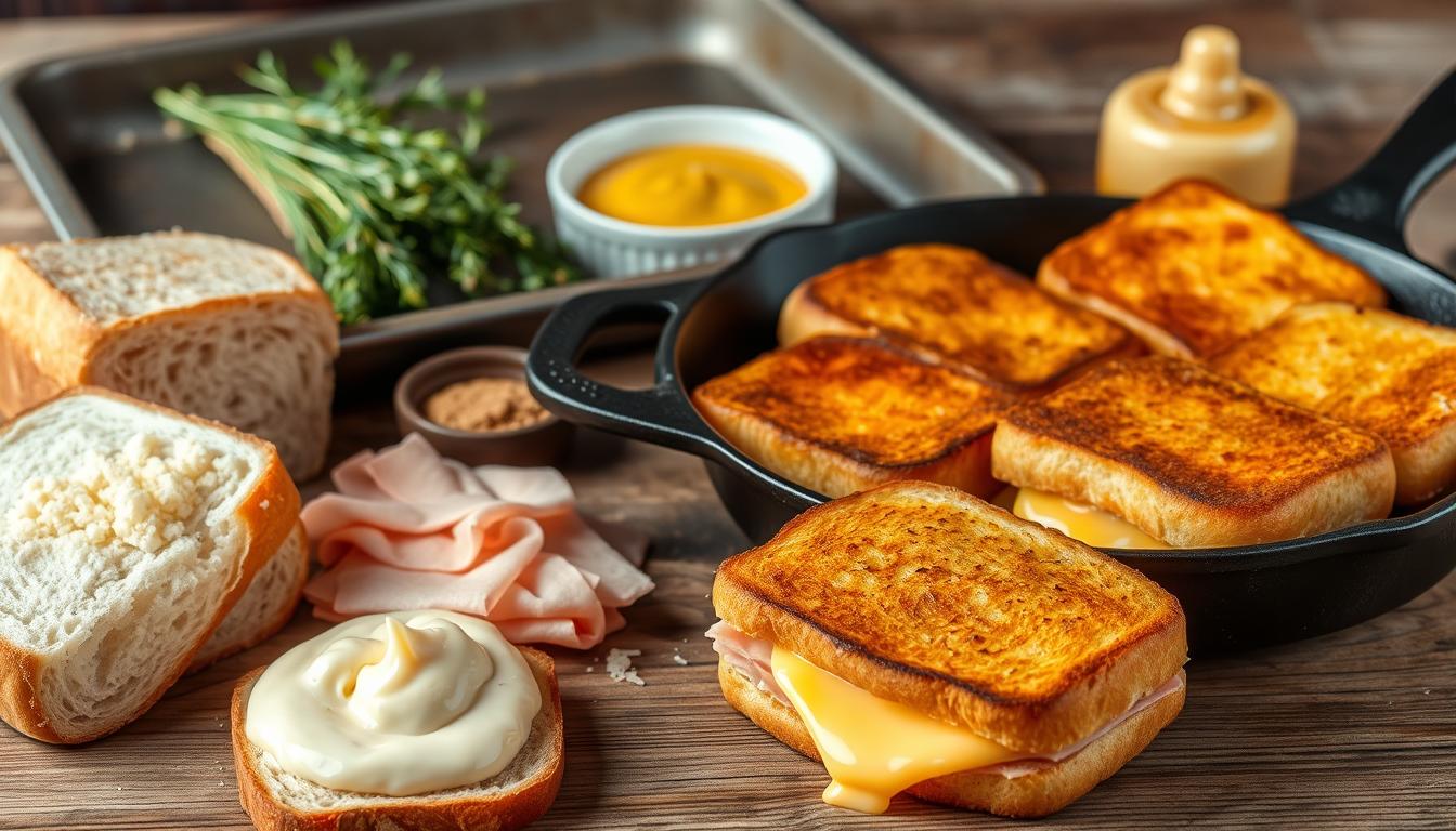 ingrédients croque monsieur au four
