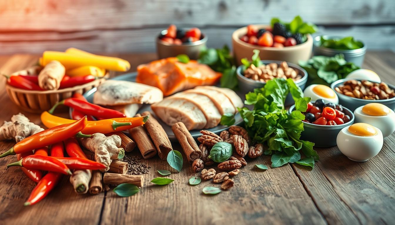 alimentos termogênicos