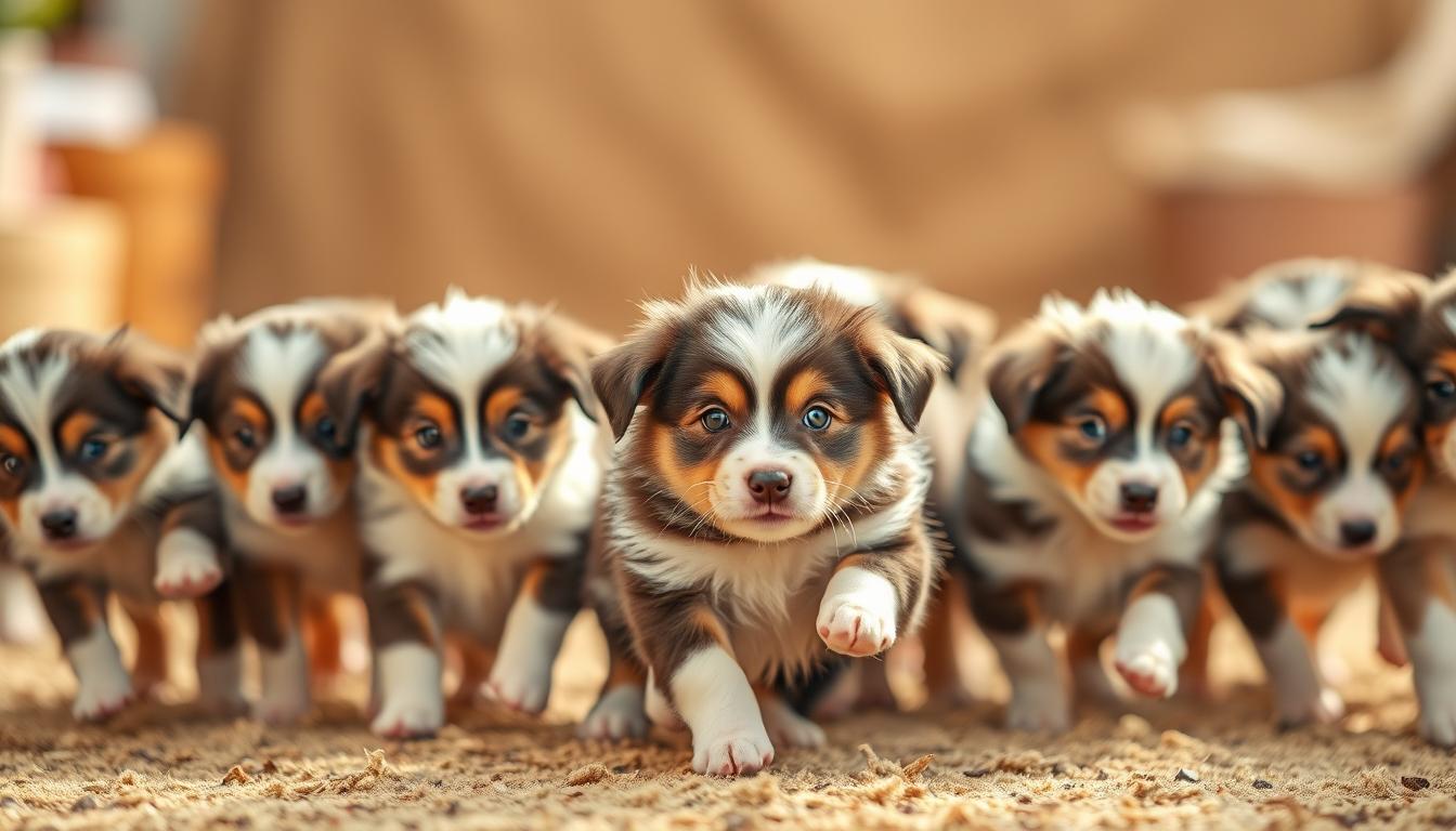 miniature australian shepherds puppies boxy
