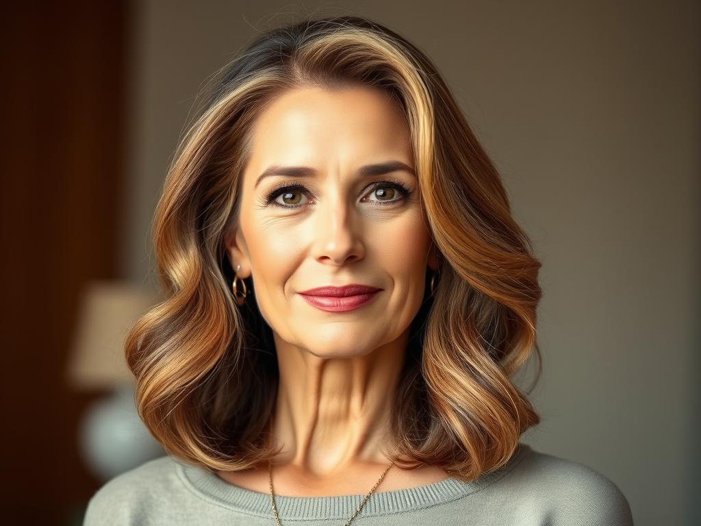 best mid length hairstyles for older women