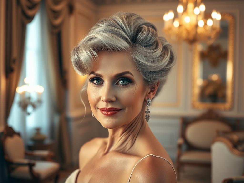 elegant hairstyles for seniors