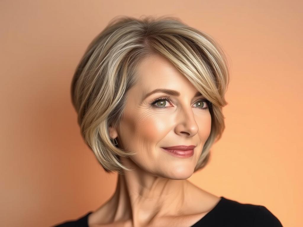 bob hairstyles for older women