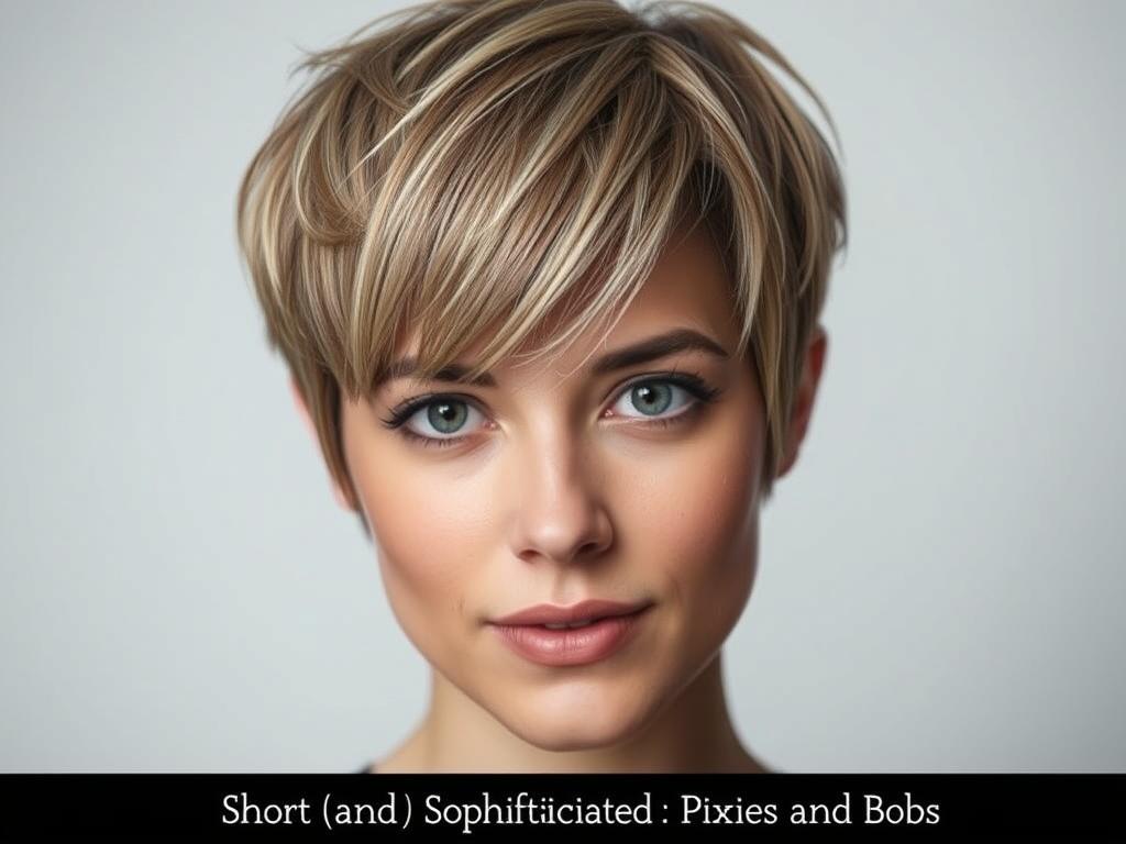 textured pixie cut