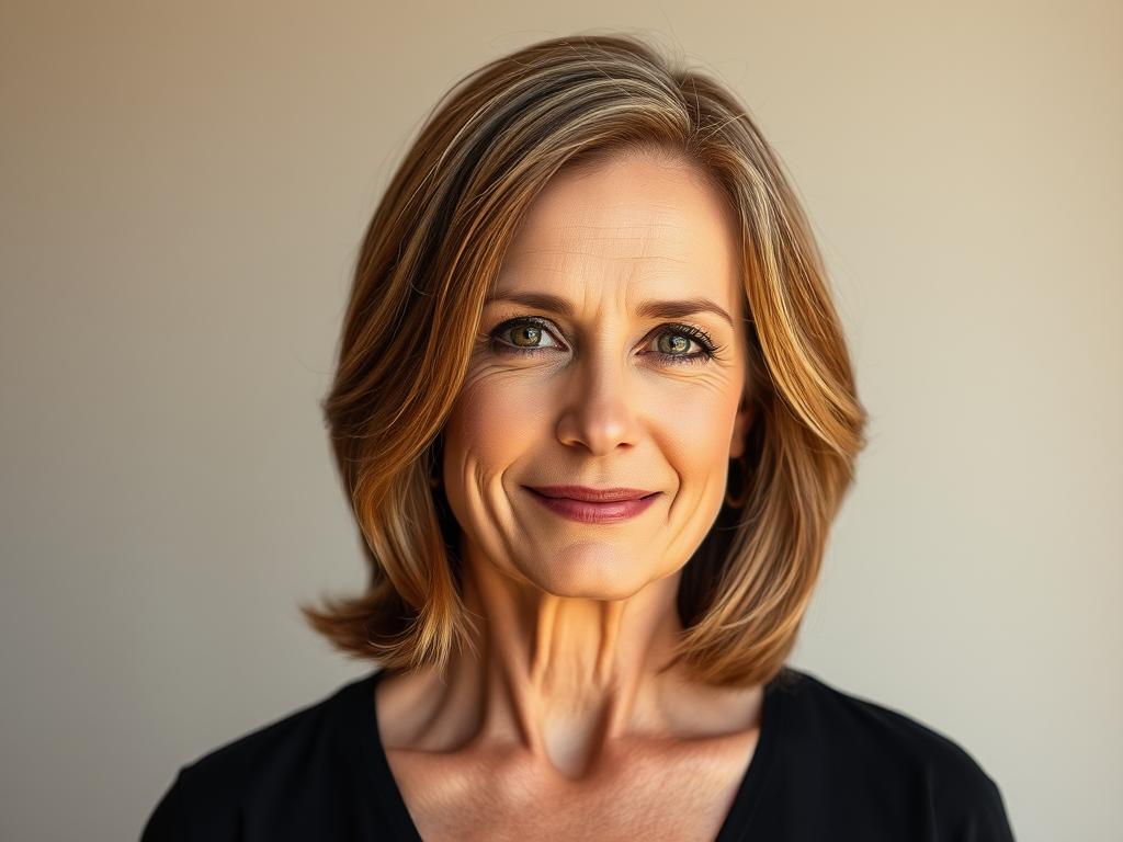 shoulder-length cuts for women over 50