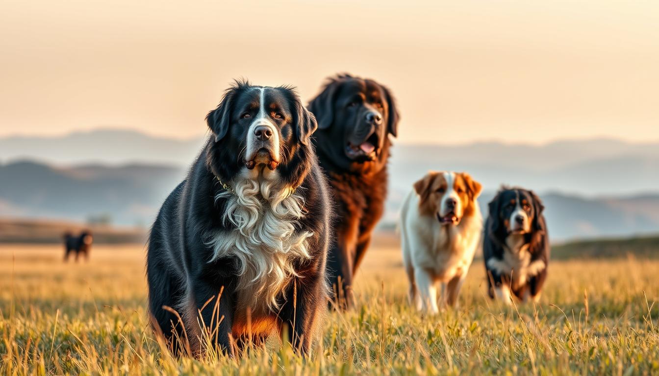 large fluffy dog breeds