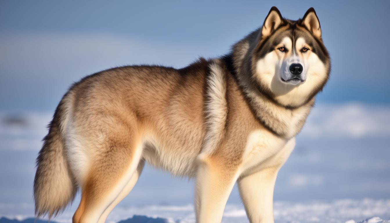 Alaskan Malamute dog breed