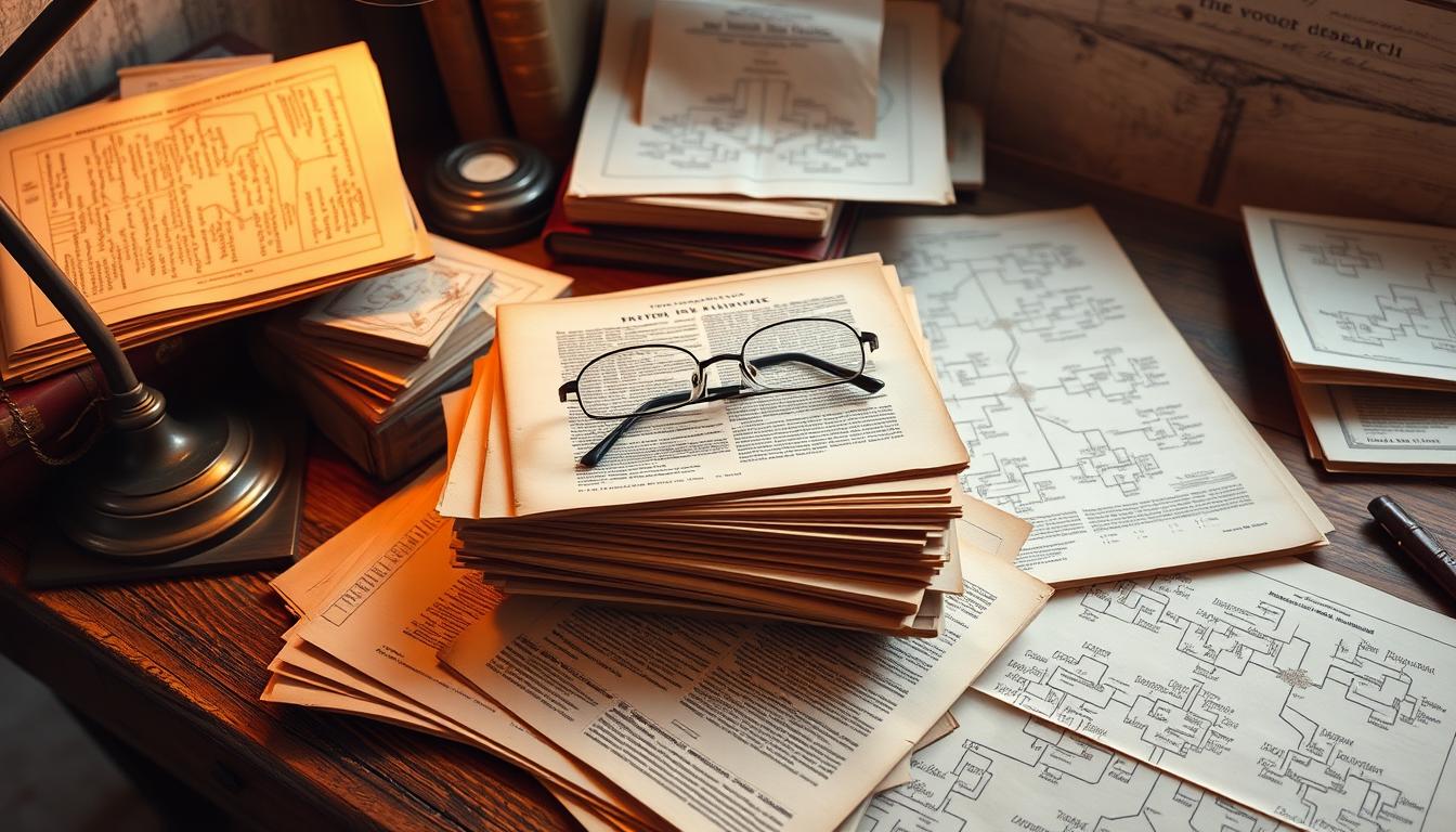 stark genealogy research documents