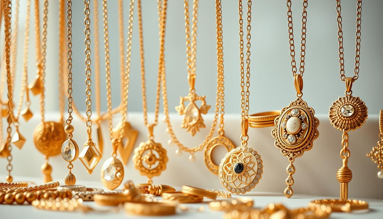 gold necklaces for women