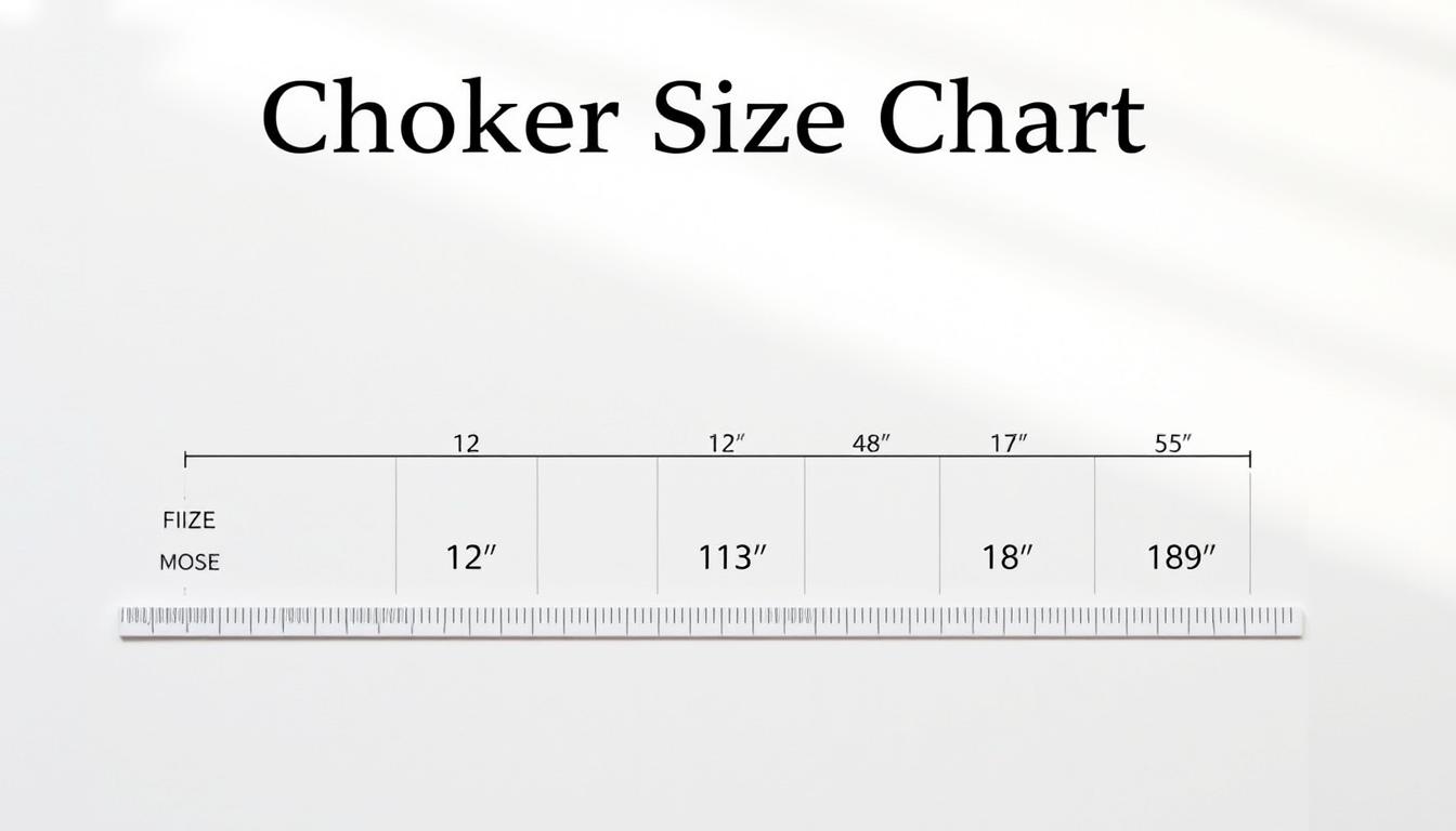 choker size chart
