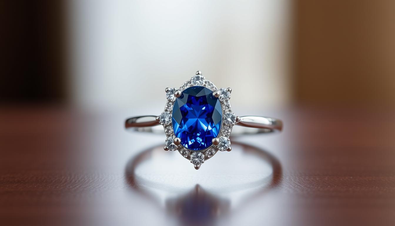 Tiffany & Co. Sapphire Solitaire Ring