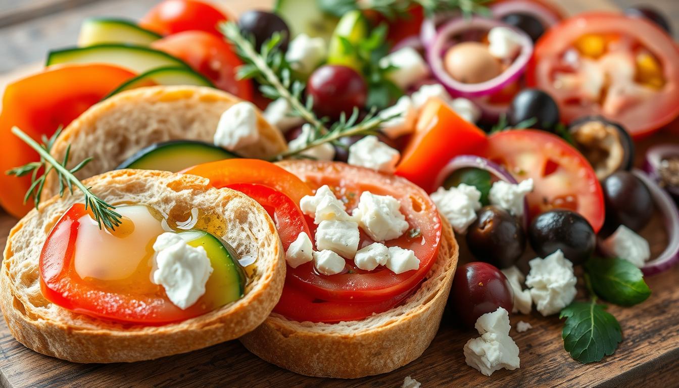Mediterranean Sandwich Ingredients