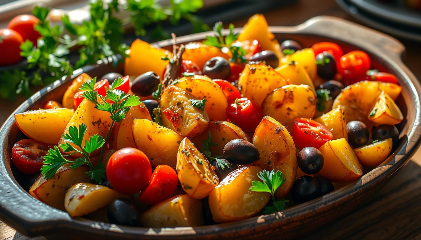 mediterranean potatoes