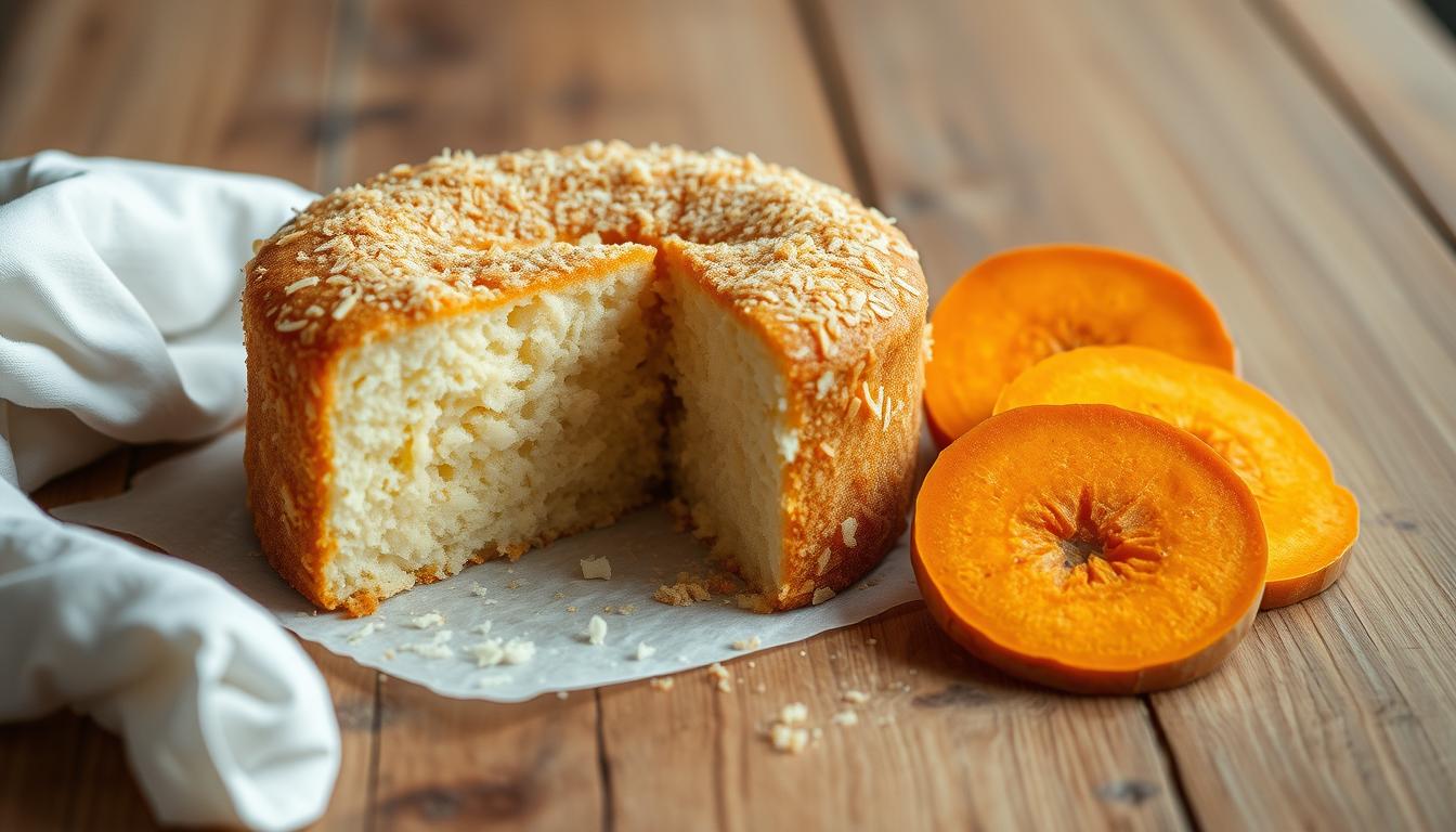 bolo de coco fit