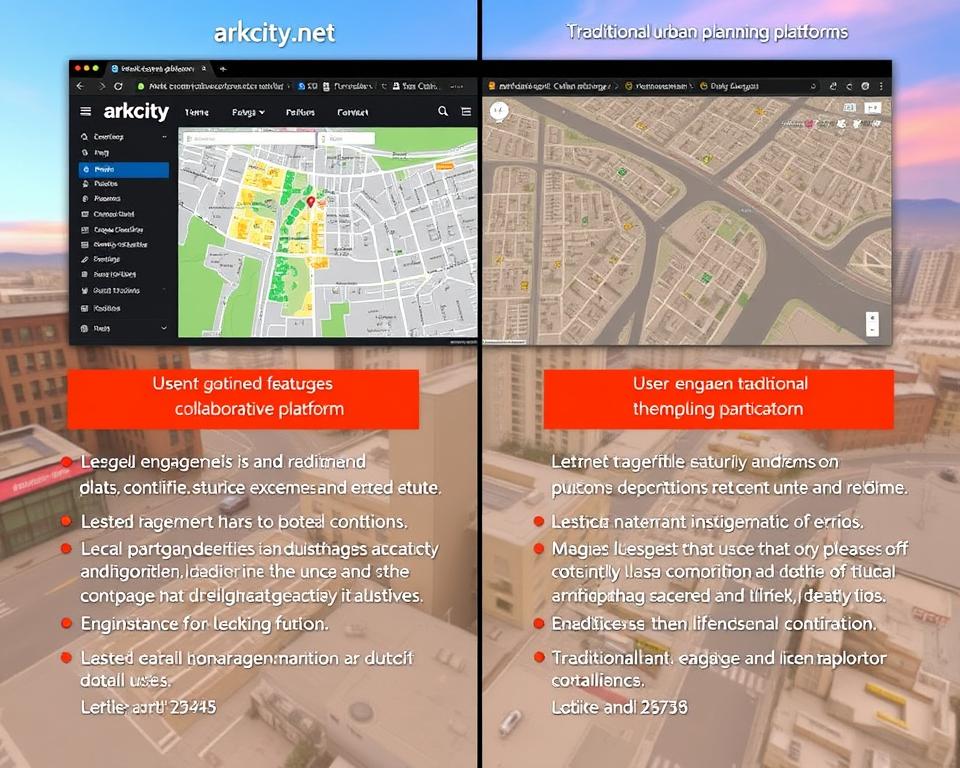 Arkcity.net : La plateforme collaborative qui révolutionne l'approche des défis urbains 8 Comparaison entre arkcity.net et d'autres plateformes urbaines
