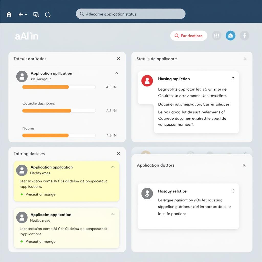 AL'in : Comment Action Logement simplifie votre accès au logement social en ligne 4 Tableau de bord de suivi des candidatures sur AL'in