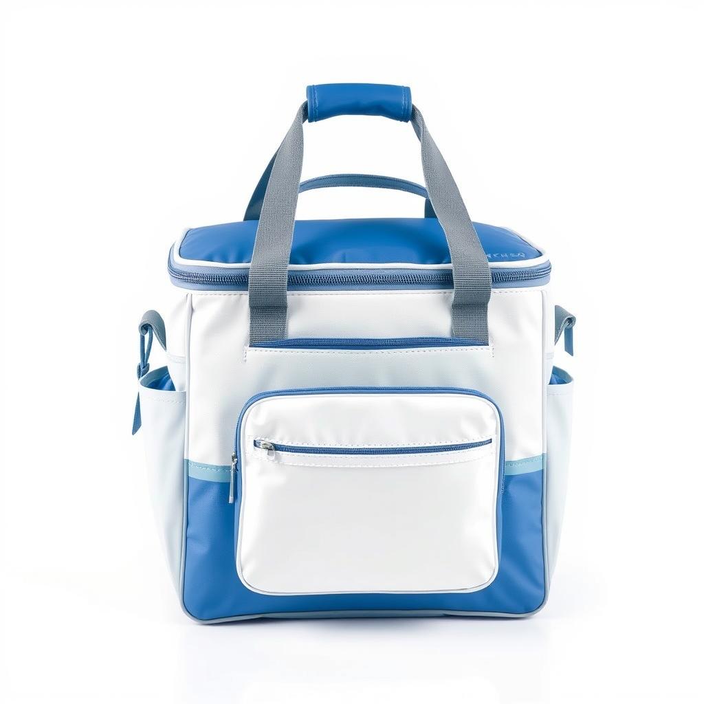 Bolsa térmica elegante com compartimentos para praia