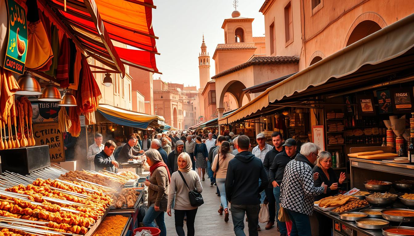 Street food in Marrakech