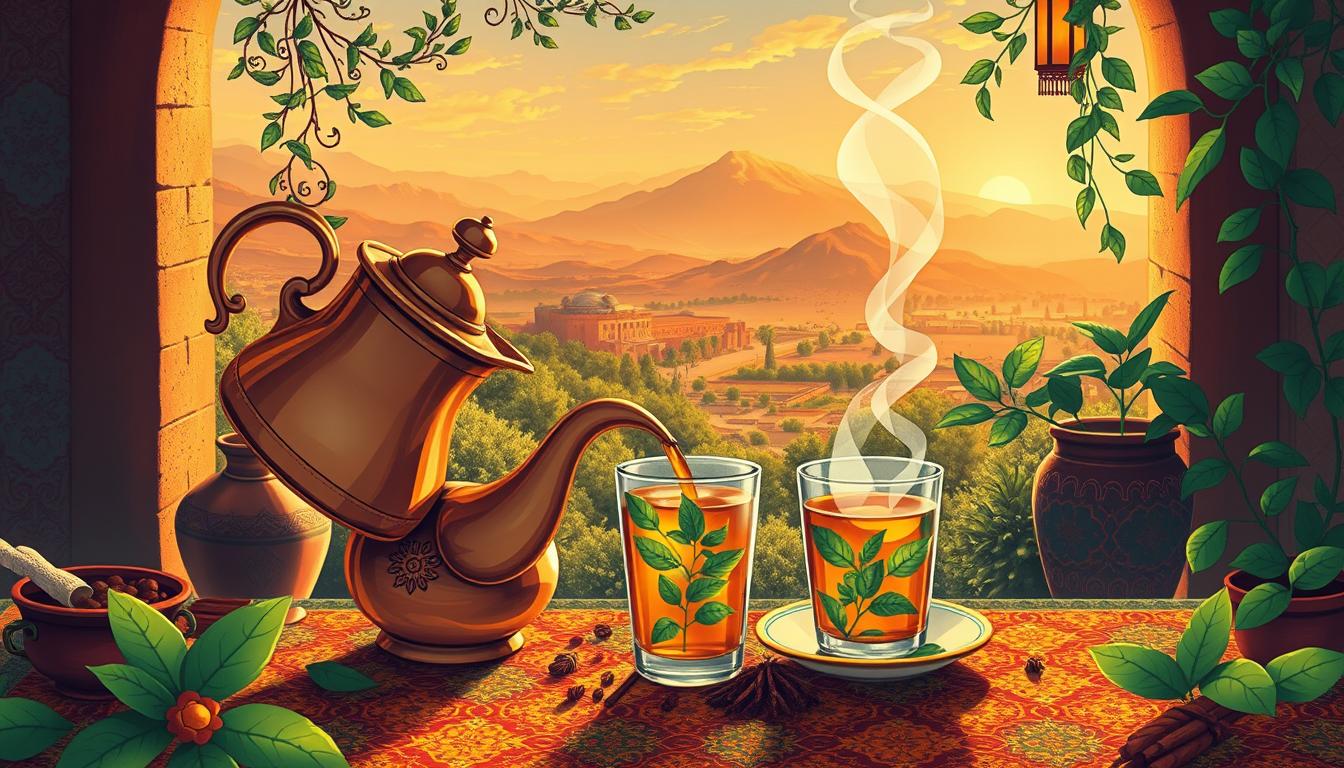 Moroccan tea history