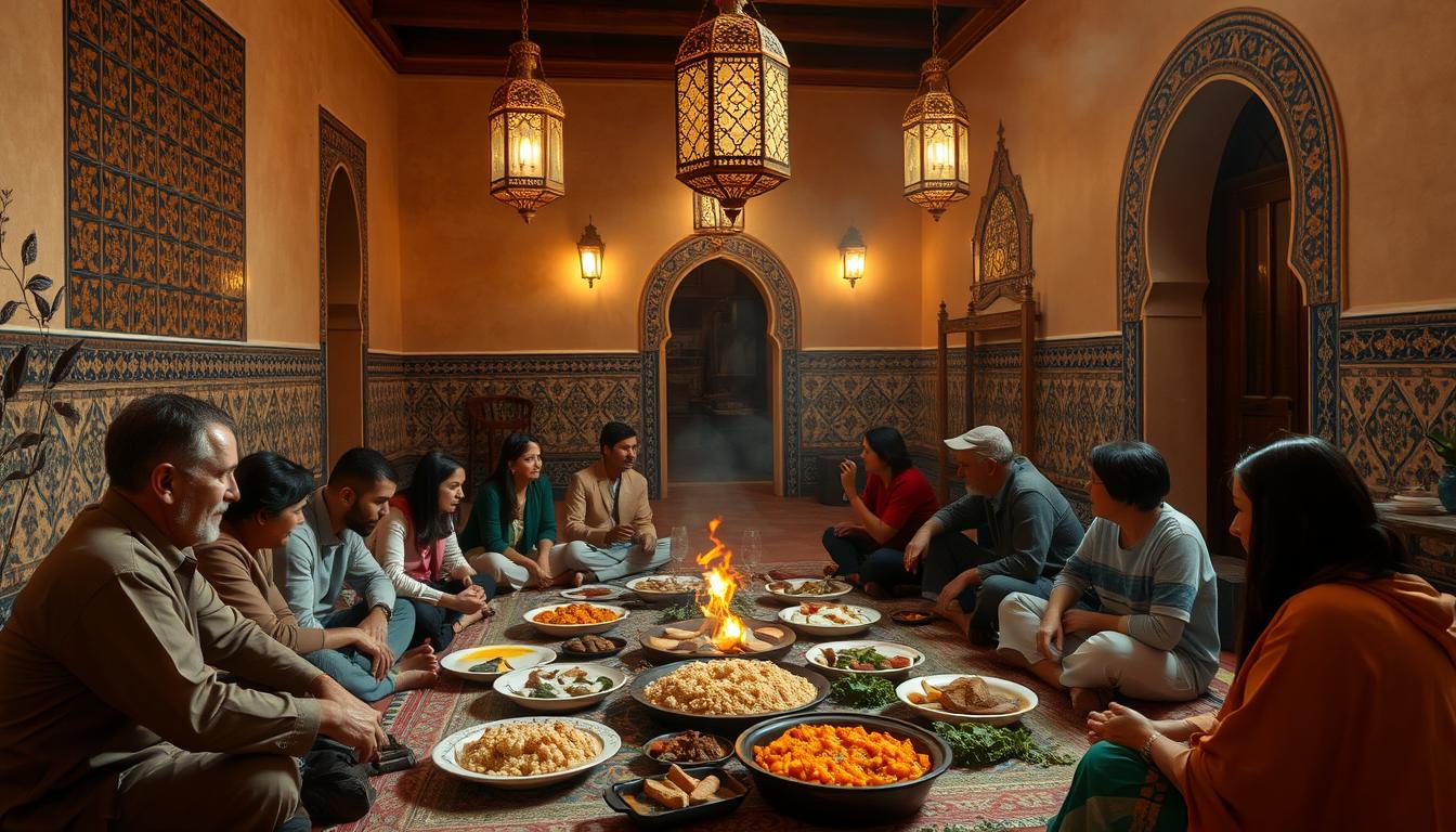 Moroccan communal dining traditions