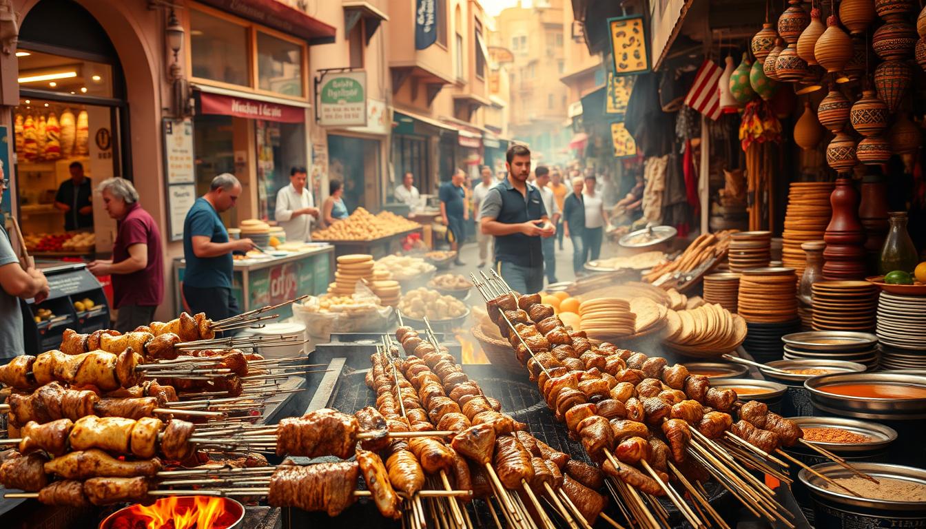 street food in Marrakech