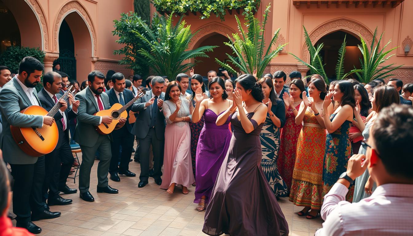 Moroccan wedding music and dance