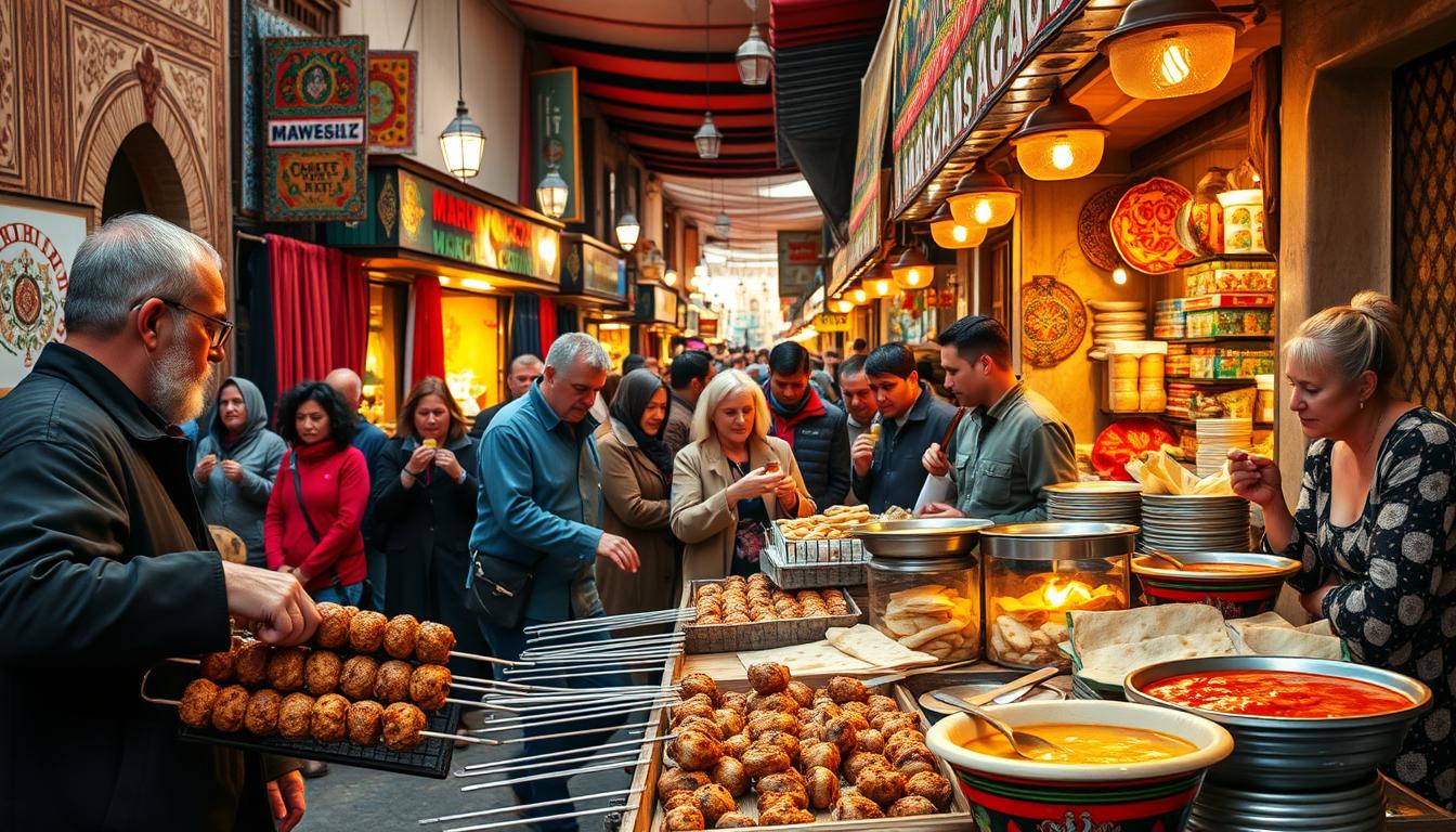 Moroccan street food