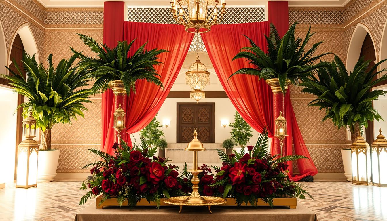 modern Moroccan wedding decorations