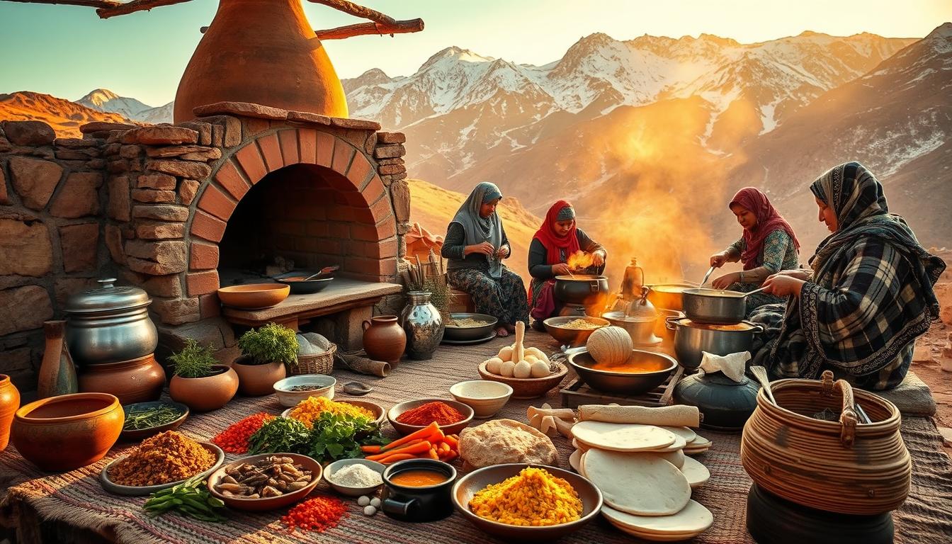 Atlas Mountain cooking traditions