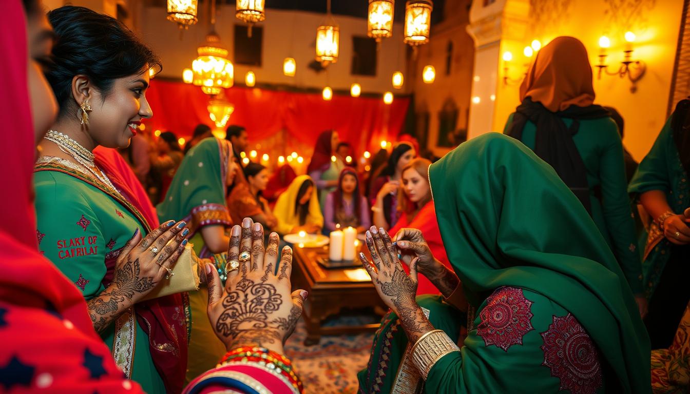 henna night in Morocco