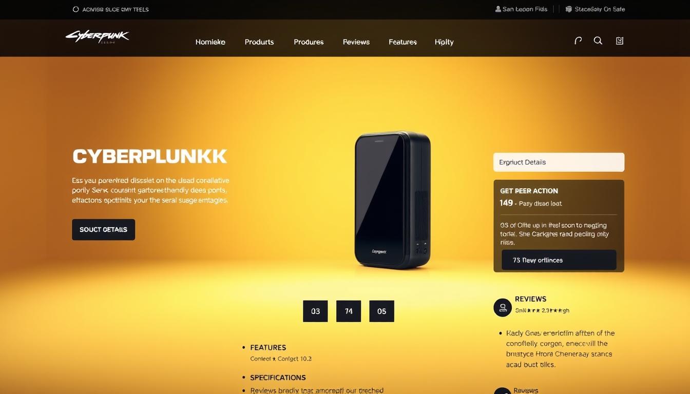 A sleek, well-organized product page with a clean, minimalist design. The layout features a central product image in the foreground, surrounded by neatly arranged sections of key information - product details, features, specifications, and reviews. The background is a subtle, warm-toned gradient, creating a sense of depth and focus. Lighting is soft and even, highlighting the product's form and texture. The overall aesthetic is professional, user-friendly, and optimized for both human visitors and search engine crawlers.
