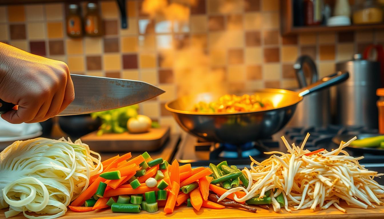 cara membuat capcai sayur