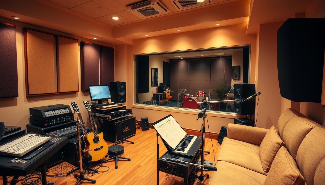 tempat rekaman musik