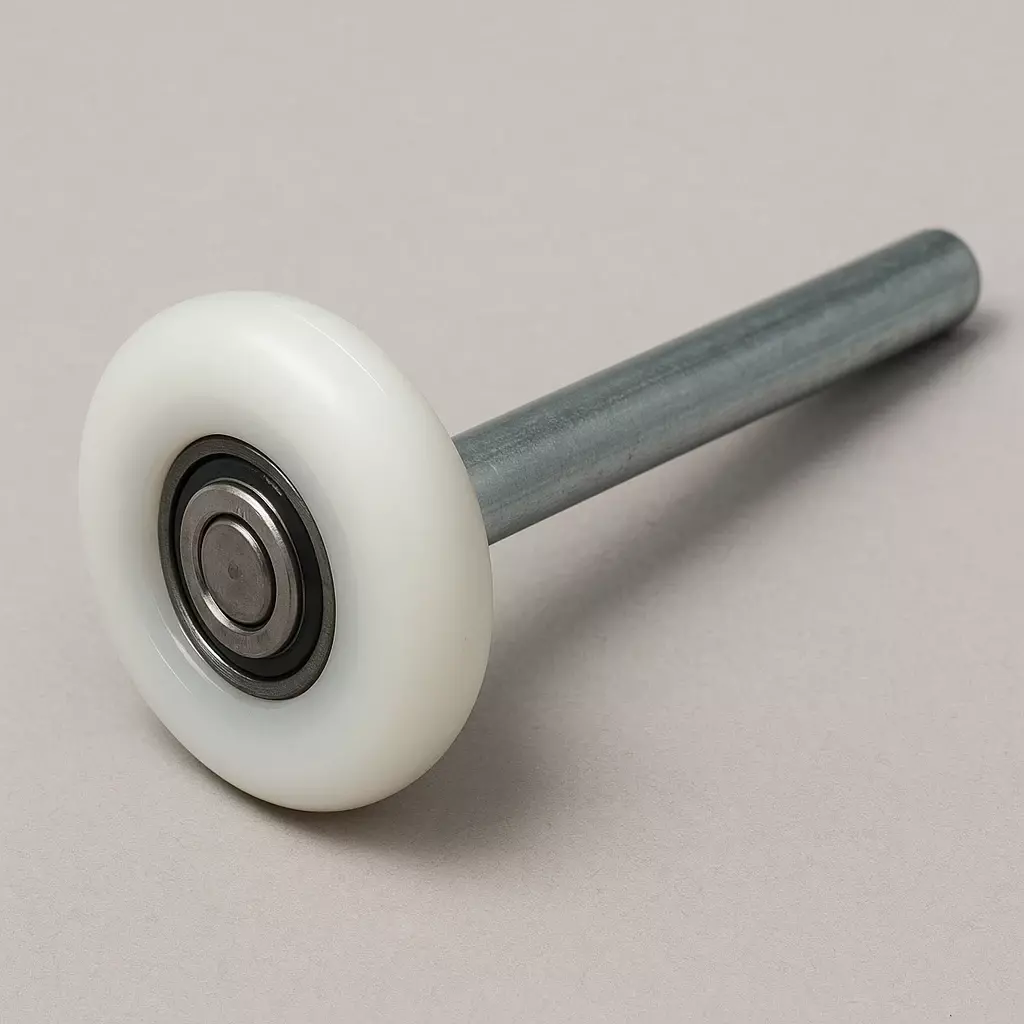 Nylon garage door roller for quiet garage door repair Las Vegas