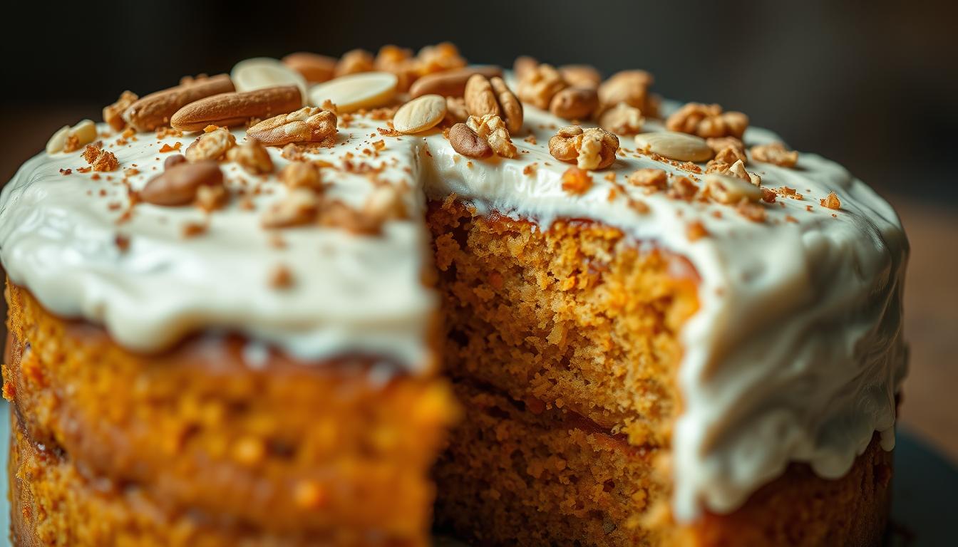 receta tarta de zanahoria
