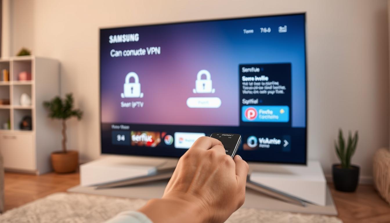 iptv avec vpn samsung