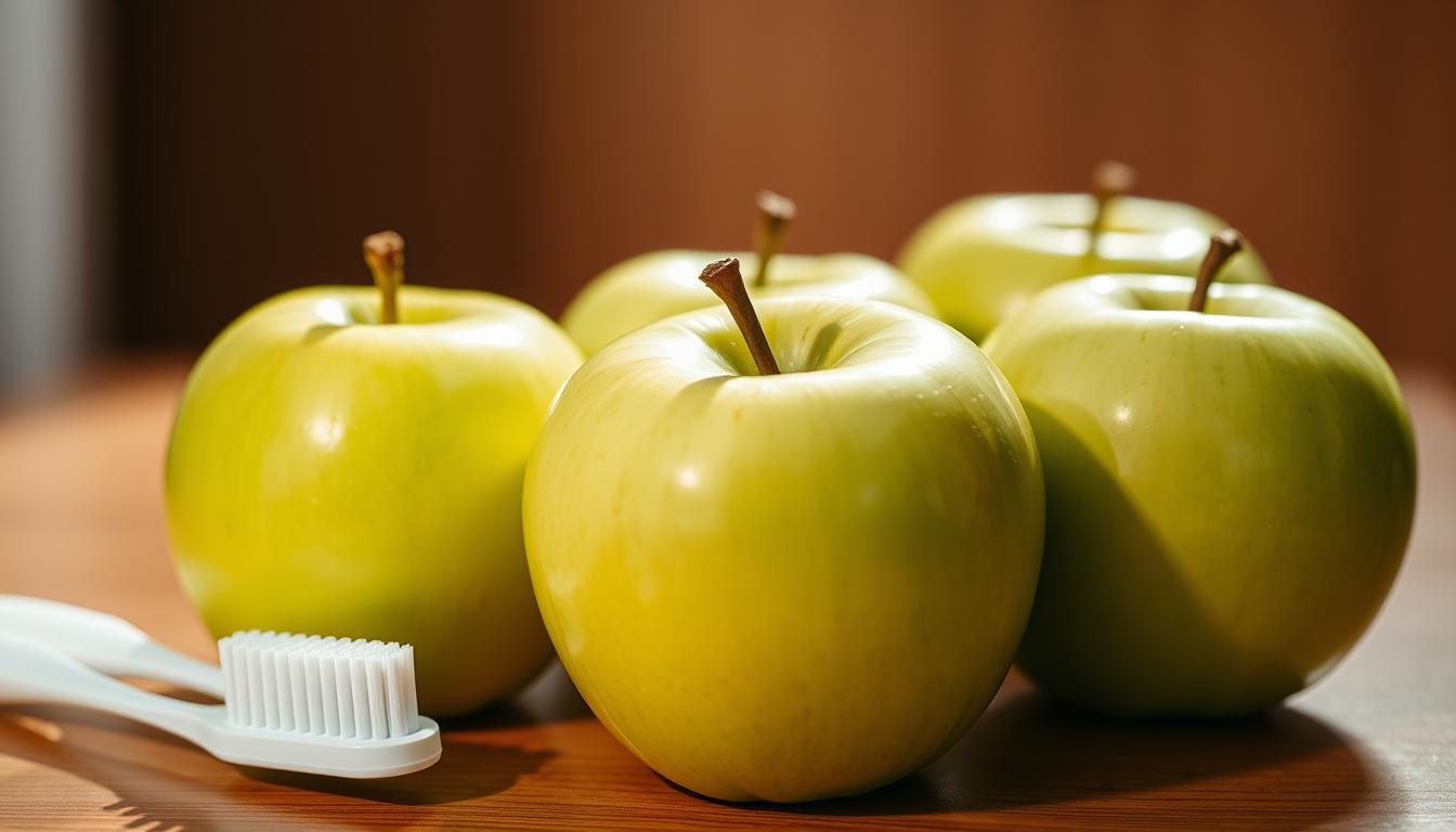 Green Apples: 7 Incredible Ways They Boost Your Health 3 green apples and oral health