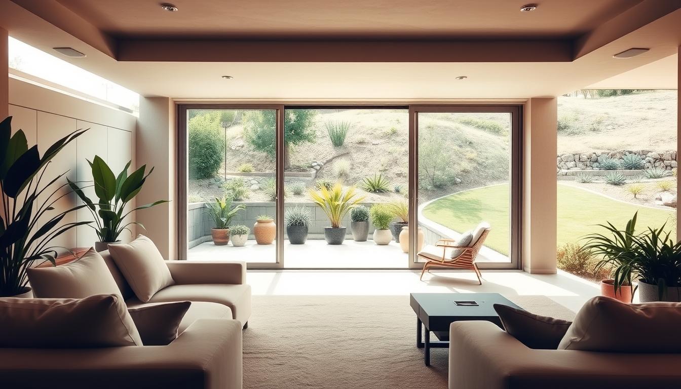 contemporary basement renovation ideas
