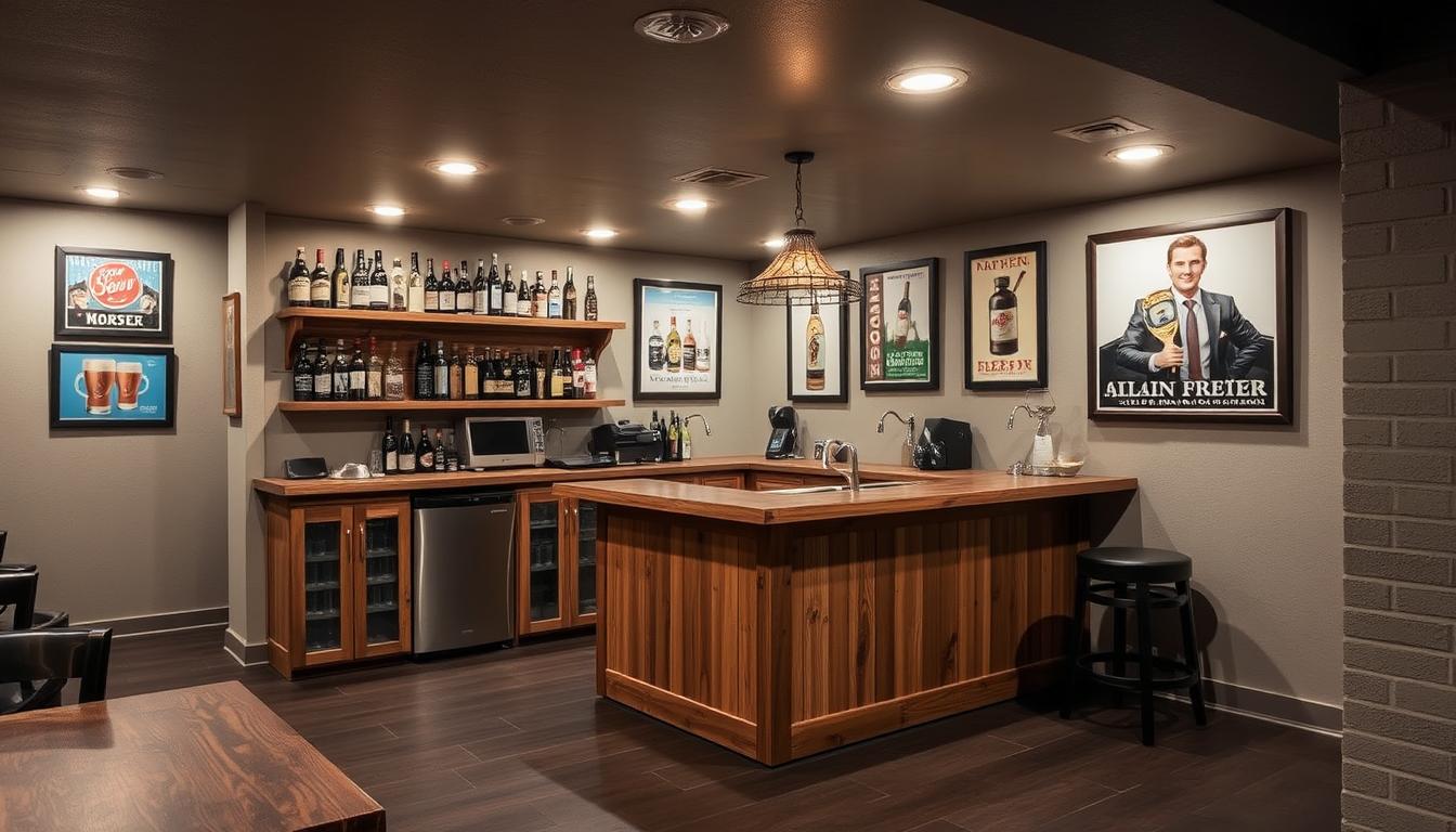 basement bar renovation