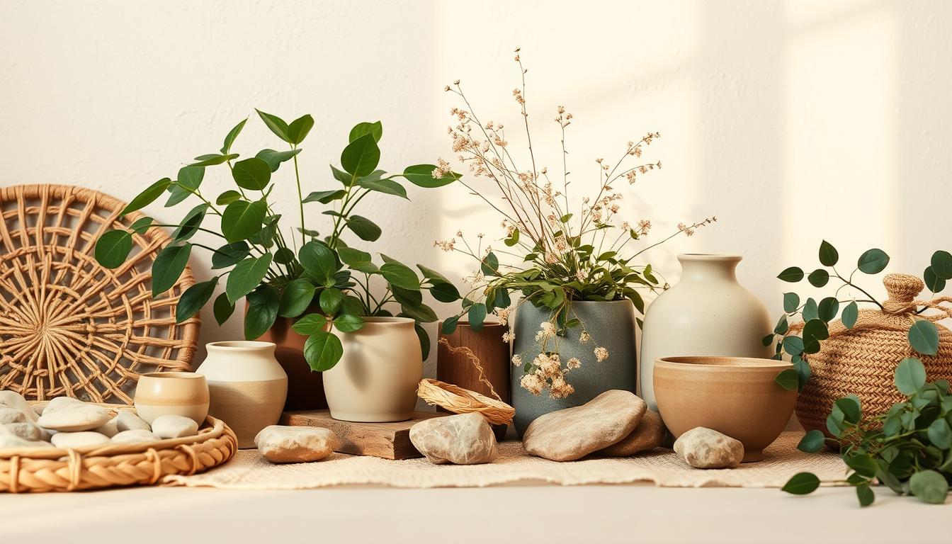 natural materials scandi boho design