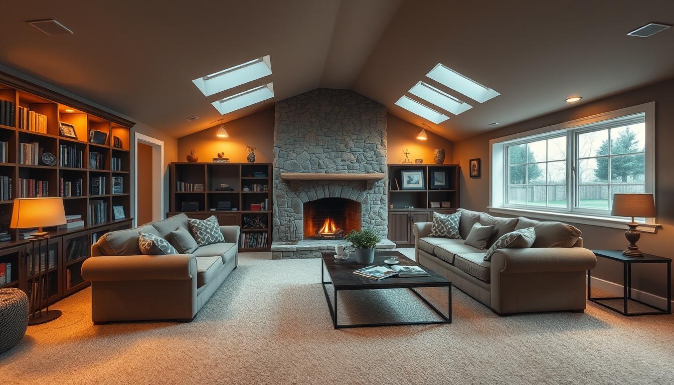 basement living space