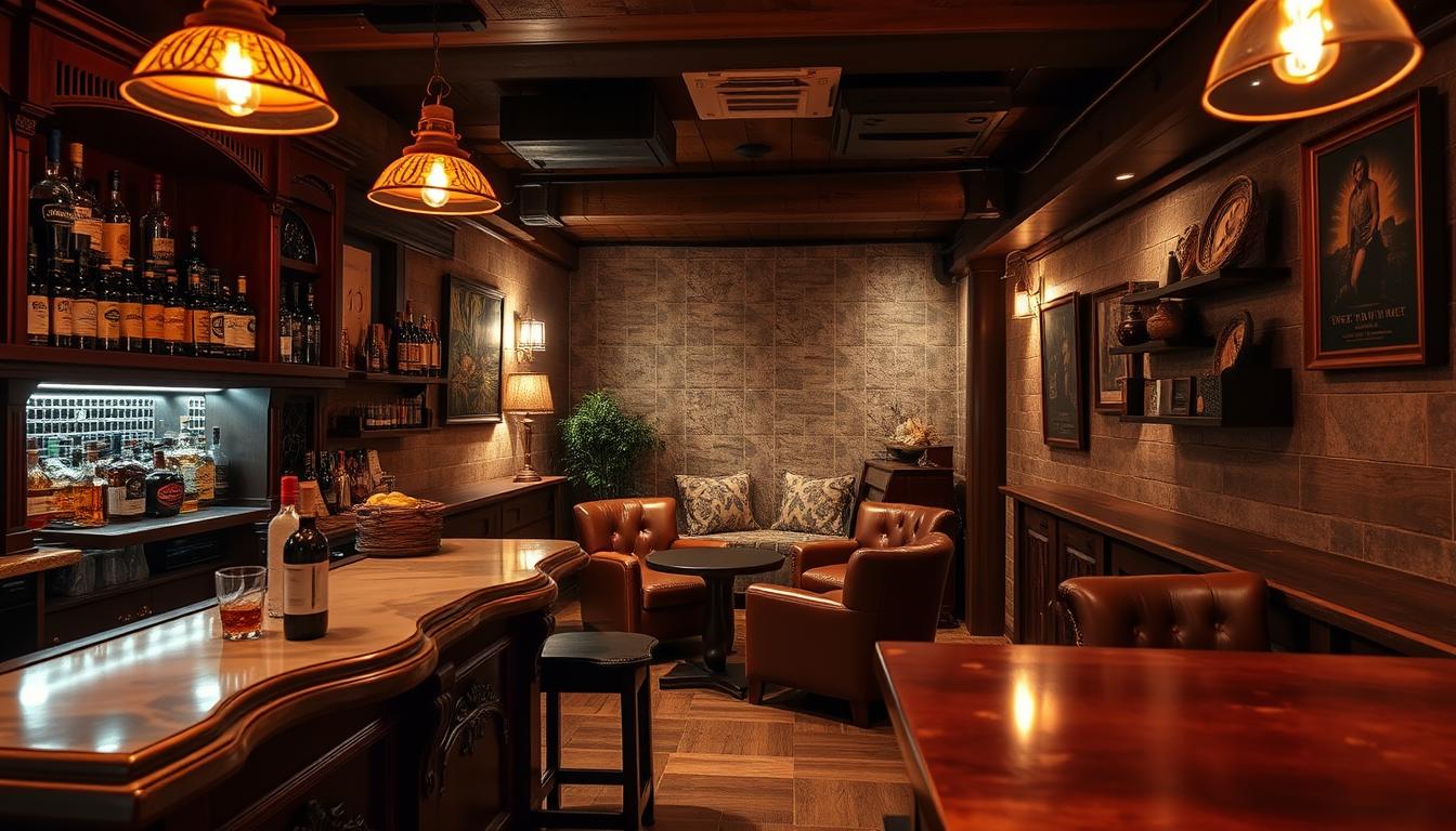 unique basement bar decor ideas