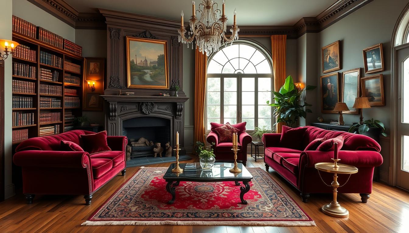 vintage luxury living room inspiration