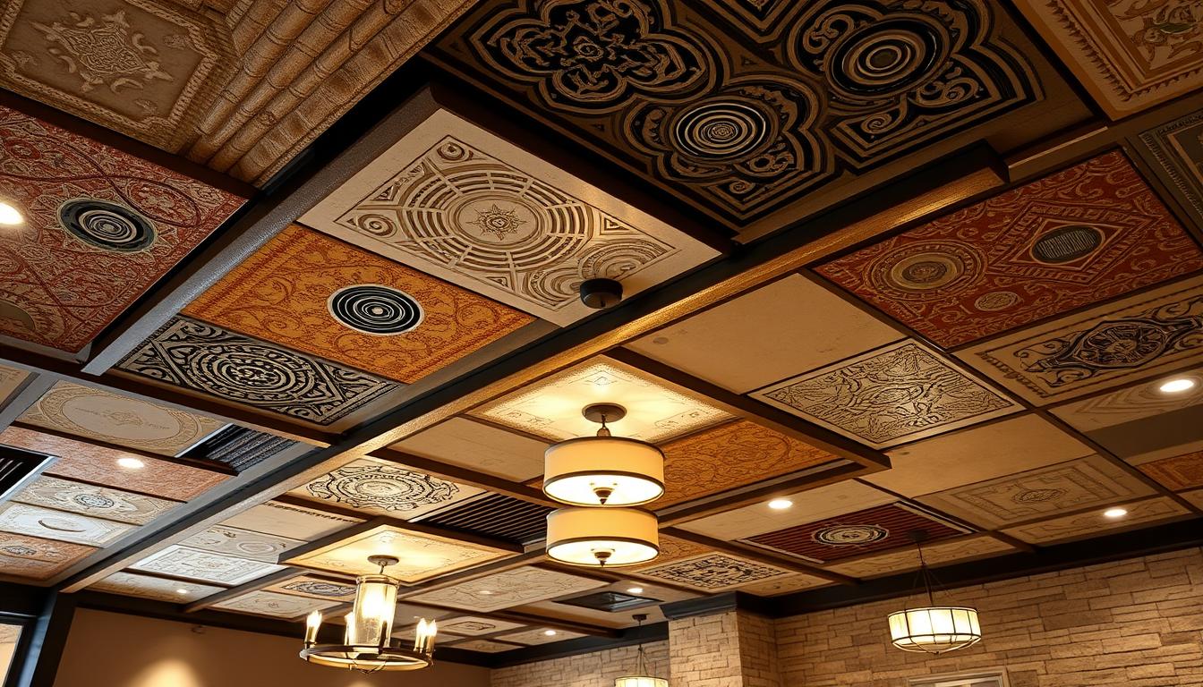 creative basement ceiling designs