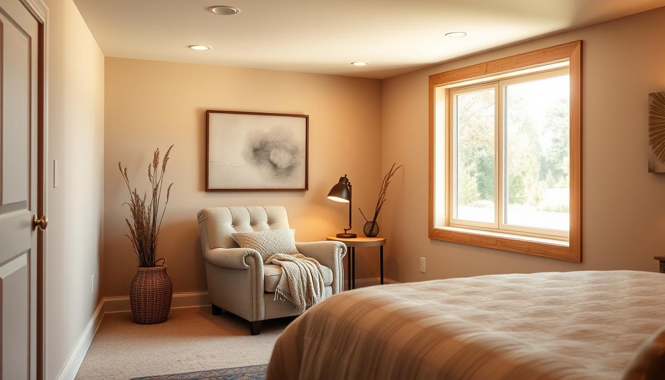 cozy basement bedroom nook ideas