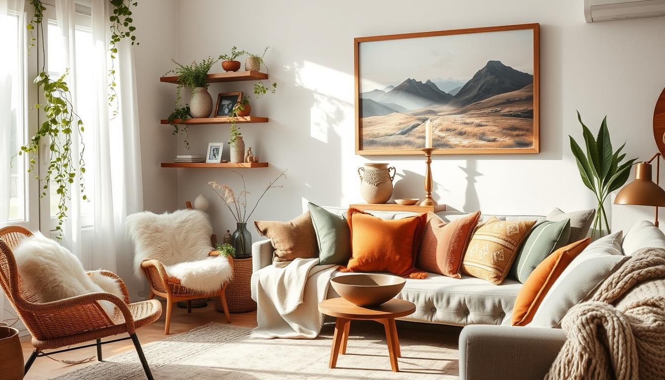 scandi boho design personal touches